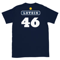 Thumbnail for T-shirt Lotois 46 Pastis noir - design humoristique sur le Sud