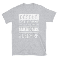 Thumbnail for Americaine-desole T-shirt Standard - Ici & Là - T-shirts & Souvenirs de chez toi