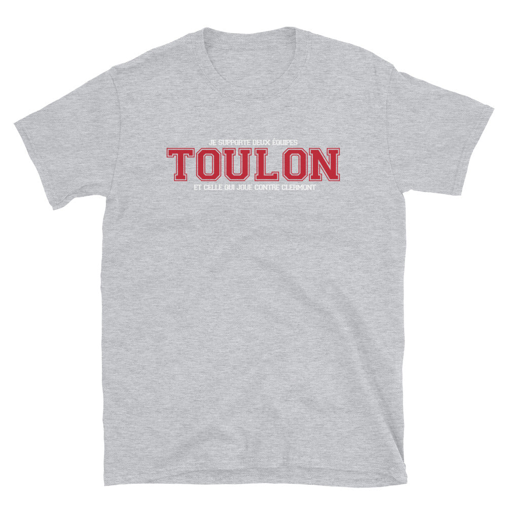 Equipe Supporte Toulon vs - T-shirts Unisexe Standard - Ici & Là - T-shirts & Souvenirs de chez toi