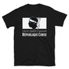 T-shirt Corse noir - Liberté, égalité et canistrelli