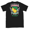 T-shirt Guyanais noir - texte humoristique sur les origines