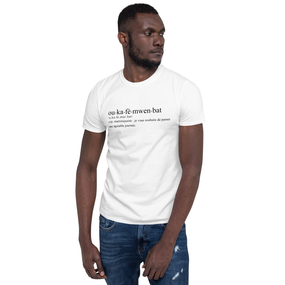 Définition humoristique : ou ka fè mwen bat - créole martiniquais & humour - T-shirt Standard - Ici & Là - T-shirts & Souvenirs de chez toi