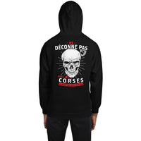 Thumbnail for Sweatshirt Corse bleu marine - Ne déconne pas avec les Corses !
