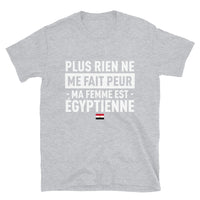Thumbnail for T-shirt Égypte bleu marine dos - Plus rien ne me fait peur ma femme est