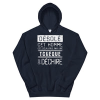 Thumbnail for Désolé Tcheque - Sweat à capuche - Ici & Là - T-shirts & Souvenirs de chez toi