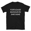 T-shirt Portugal noir - Sarcasme et fierté locale