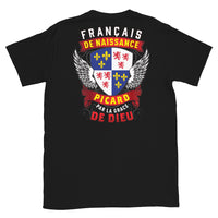 Thumbnail for T-shirt Belgique noir - Français, Belge, Suisse, Canadien