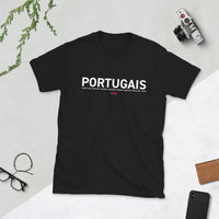 Thumbnail for T-shirt Portugal gris foncé - Adjectifs qui font sourire