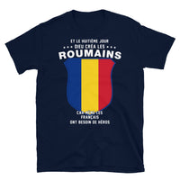 Thumbnail for 8e-jour-roumains-v2 T-shirt Standard - Ici & Là - T-shirts & Souvenirs de chez toi