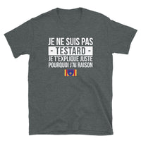 Thumbnail for T-shirt Provence bleu marine dos - Je ne suis pas Testard