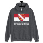 République Alsacienne - Sweatshirth à capuche - Ici & Là - T-shirts & Souvenirs de chez toi