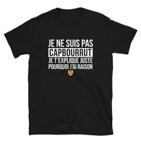 Thumbnail for T-shirt Bigorre noir - Je ne suis pas Capbourrut