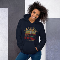 Thumbnail for La Corse m'appelle, il faut que j'y aille - Sweatshirt à capuche - Ici & Là - T-shirts & Souvenirs de chez toi