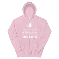 Thumbnail for Sweatshirt Saint Martin noir dos - Pas besoin de thérapie