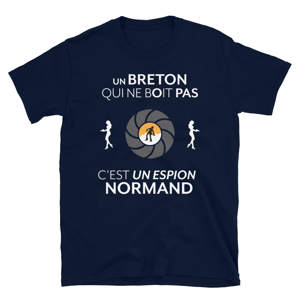 Espion en Bretagne -  T-Shirt standard - Ici & Là - T-shirts & Souvenirs de chez toi