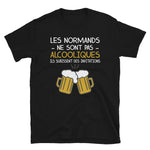 Les Normands ne sont pas alcooliques - T-shirt Standard - Ici & Là - T-shirts & Souvenirs de chez toi