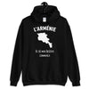Sweatshirt Arménie noir - Mon histoire commence avec humour