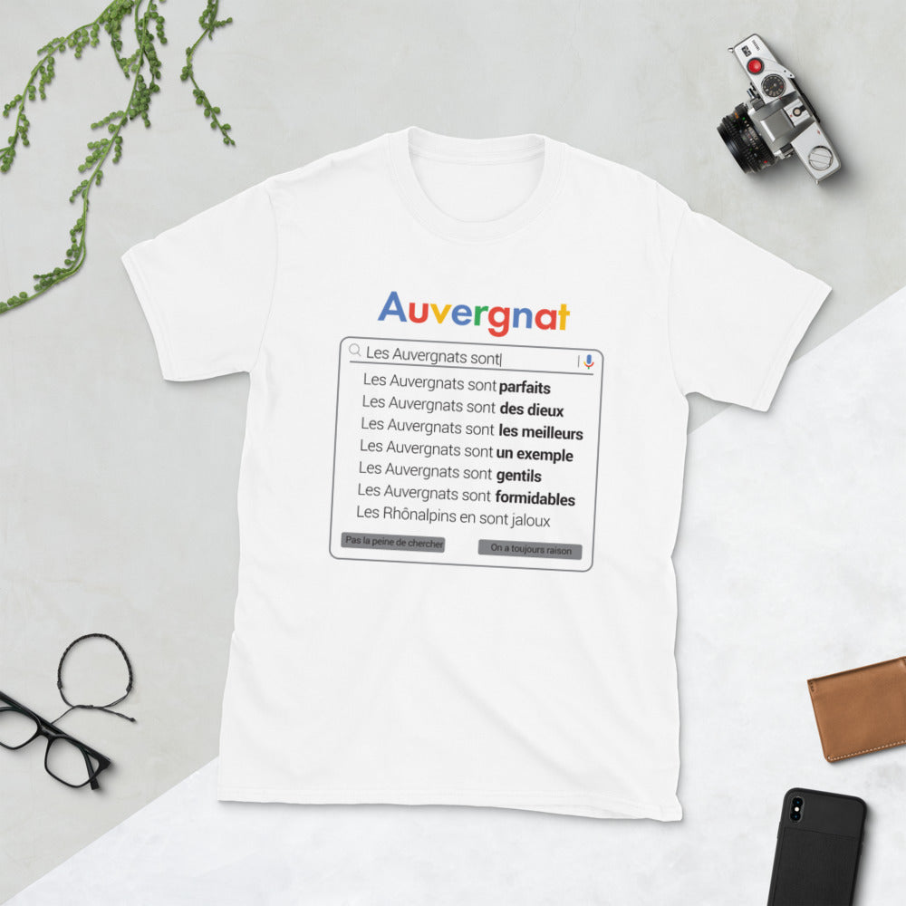 T-shirt Auvergne gris foncé - Les Auvergnats sont des Dieux