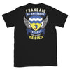 T-shirt Belgique noir - Texte humoristique sur les origines
