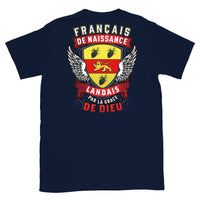 Thumbnail for T-shirt Belgique bleu marine - Français, Belge, Suisse, Canadien