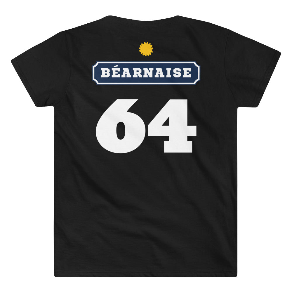 Béarnaise 64 Pastis - Col V T-shirt Femme - Ici & Là - T-shirts & Souvenirs de chez toi