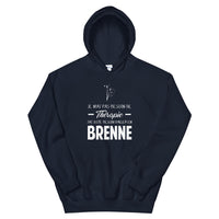 Thumbnail for Brenne Thérapie - Sweatshirt à capuche - Ici & Là - T-shirts & Souvenirs de chez toi