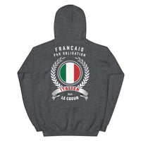Thumbnail for Sweatshirt Italie bleu marine dos - Amour et fierté à chaque port
