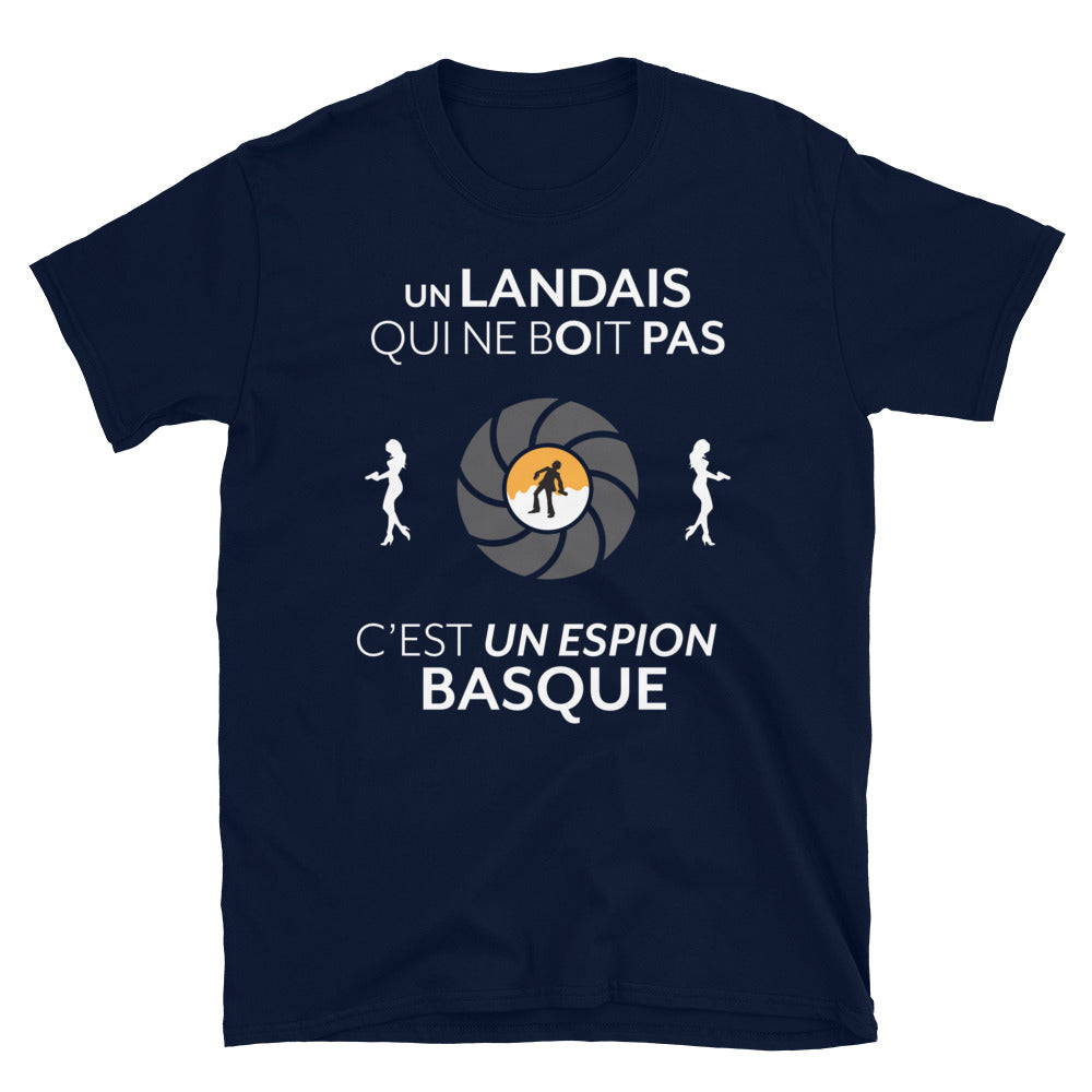 Espion dans les landes -  T-Shirt standard - Ici & Là - T-shirts & Souvenirs de chez toi