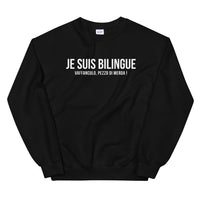 Thumbnail for Bilingue Italien - Sweatshirt - Ici & Là - T-shirts & Souvenirs de chez toi