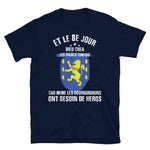 8e jour Franc-Comtois T-shirt Standard et humoristique pour les Francs-Comtois - Ici & Là - T-shirts & Souvenirs de chez toi