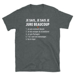 Je jure beaucoup - Portugal - T-shirt Standard - Ici & Là - T-shirts & Souvenirs de chez toi