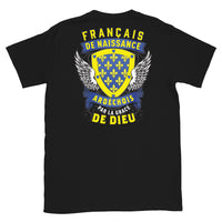 Thumbnail for T-shirt Ardéchois noir - Fierté et humour local