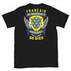 T-shirt Ardéchois noir - Fierté et humour local