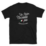 Il prend de la valeur Un Italien Ne vieillit Pas - T-shirt standard - Ici & Là - T-shirts & Souvenirs de chez toi