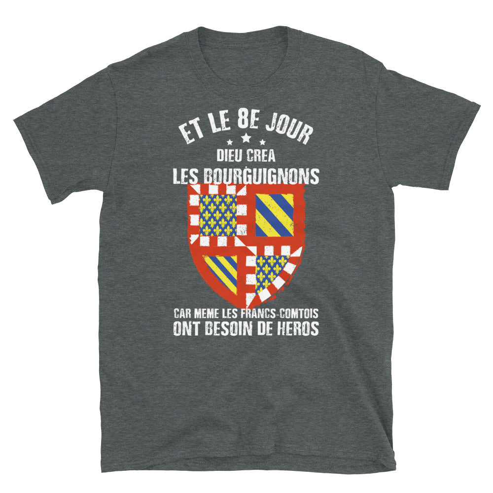 8e-jour-bourguignons T-shirt Standard - Ici & Là - T-shirts & Souvenirs de chez toi