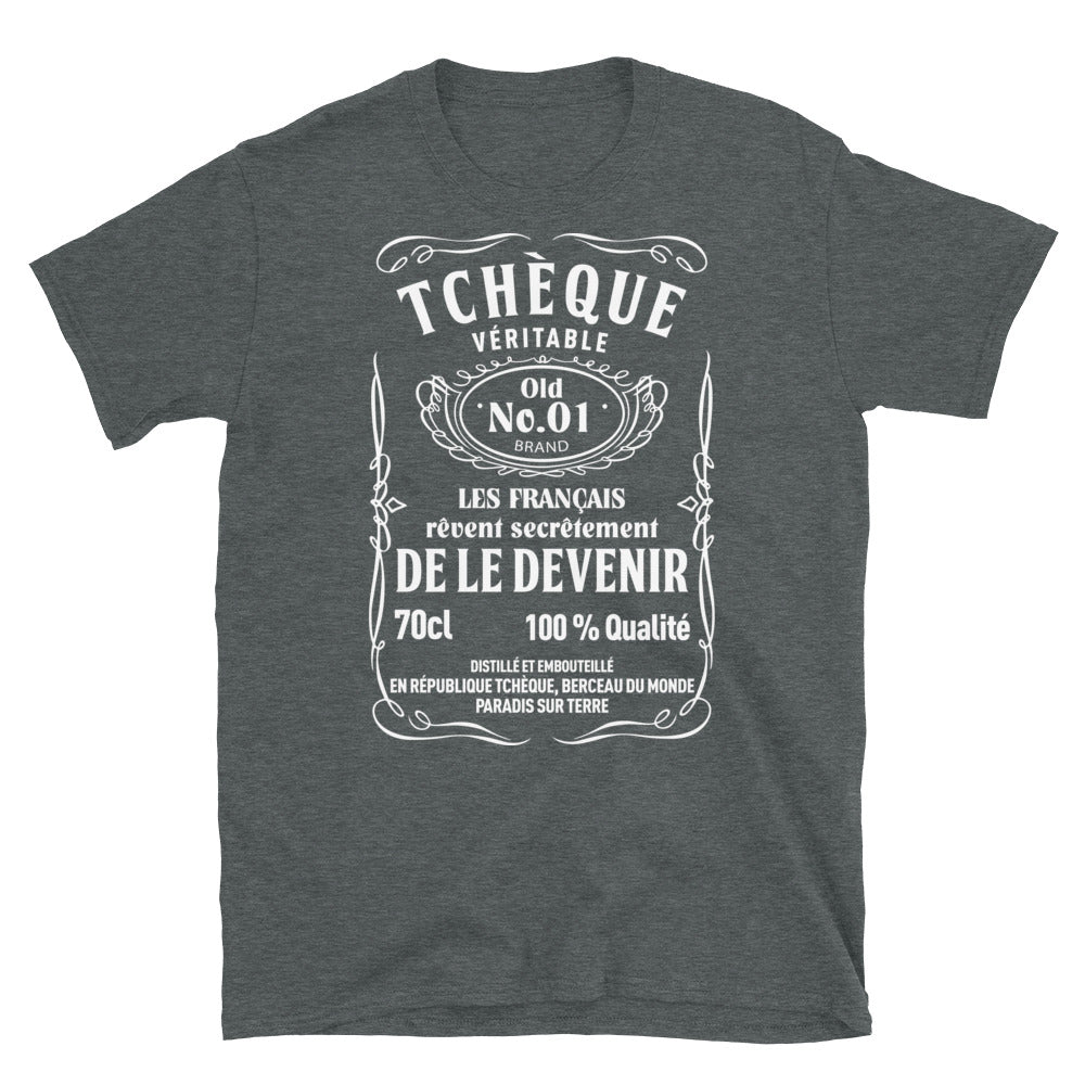 veritable-tcheque T-shirt Standard - Ici & Là - T-shirts & Souvenirs de chez toi