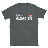 Thumbnail for 100 % Alsacien - T-shirt Standard - Ici & Là - T-shirts & Souvenirs de chez toi