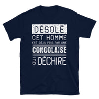 Thumbnail for Congolaise-desole T-shirt Standard - Ici & Là - T-shirts & Souvenirs de chez toi