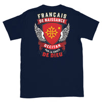 Thumbnail for T-shirt Occitan noir dos - Fierté et humour français