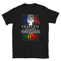 Thumbnail for T-shirt Portugal noir - Fierté des racines portugaises