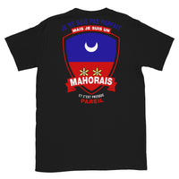 Thumbnail for T-shirt Mahorais noir - Je ne suis pas parfait mais