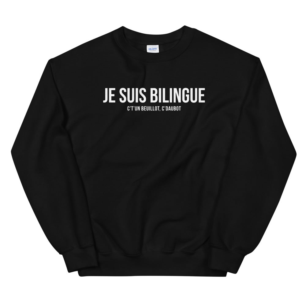 Bilingue Comtois - Sweatshirt - Ici & Là - T-shirts & Souvenirs de chez toi