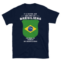 Thumbnail for 8e-j-bresiliens T-shirt Standard - Ici & Là - T-shirts & Souvenirs de chez toi