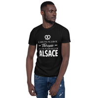 Thumbnail for Thérapie Alsace - T-shirts Unisexe Standard - Ici & Là - T-shirts & Souvenirs de chez toi