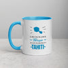 Mug Tahiti bleu - design coloré pour le café ou thé