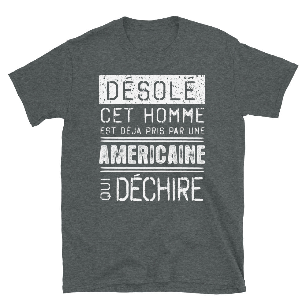 Americaine-desole T-shirt Standard - Ici & Là - T-shirts & Souvenirs de chez toi