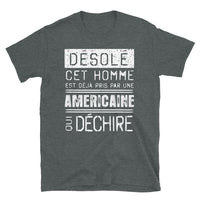 Thumbnail for Americaine-desole T-shirt Standard - Ici & Là - T-shirts & Souvenirs de chez toi