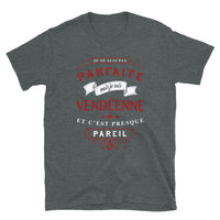 Thumbnail for T-shirt Vendée gris foncé dos - Confort et fierté locale