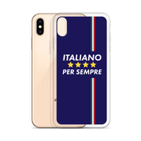 Thumbnail for Italiano per sempre - Italie - drapeau Coque pour iPhone - Ici & Là - T-shirts & Souvenirs de chez toi
