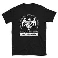Thumbnail for T-shirt Normand noir - Indestructible et fier de l'origine